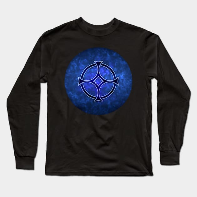 Solar Cross out of the Ether Long Sleeve T-Shirt by SolarCross
